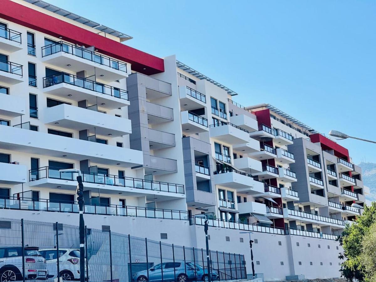 Ajaccio T2 Grand Standing Neuf - Centre Ville Et Plages - 4 Personnes - Parking Prive ภายนอก รูปภาพ